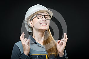 Portrait of a female worker