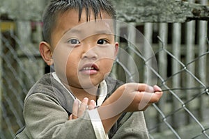 Portrait of Filipino Boy