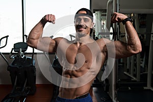 Portrait Of A Fitness Muscular Man