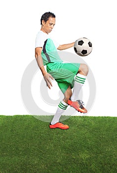 Portrait of football ,soccer players
