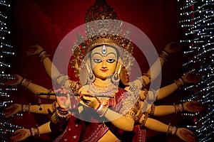 Portrait of Goddess Durga