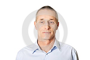 Portrait of a good looking man