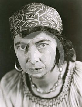 Portrait of a gypsy