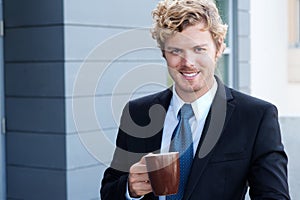 Portrait of a handsome businessman