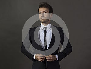 Portrait of a a handsome gentleman in business attire.