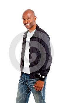 Portrait of happy African man