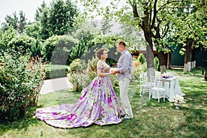 Portrait of Happy Family In Park - outdoor shot