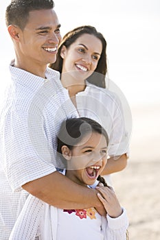 Portrét šťastný hispánský rodina mladý 