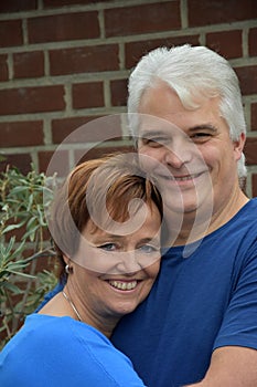Portrait of a happy  smiling couple