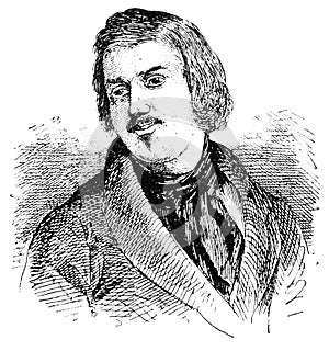 Portrait of Honore de Balzac