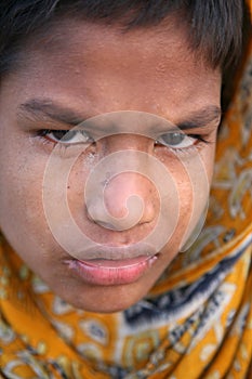 Portrait of Indian boy