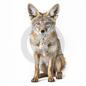 A portrait of a jackal