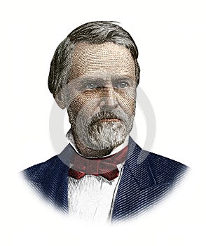 Portrait of John Sherman photo
