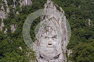 Portrait of King Decebalus