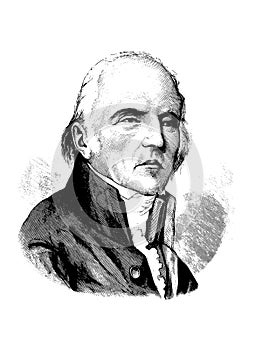 Portrait of Lamarck - Jean Baptiste Lamarck