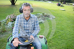 portrait lawnmower man