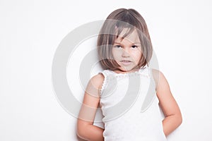 Portrait of little Asian girl