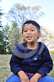 Portrait of a Malay Boy