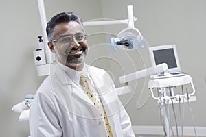 Portrait of Male Dentist photo