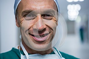 Portrait of male surgeon