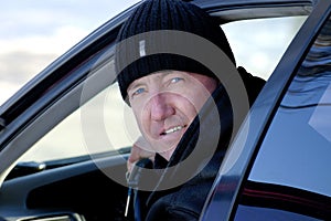 Portrait of the man.