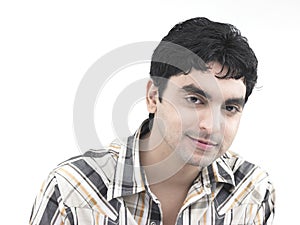 Portrait of a man smiling