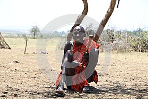 Portrait of massai old men