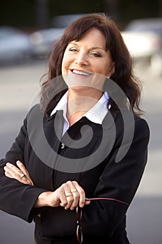 Portrait of a Mature Businesswoman