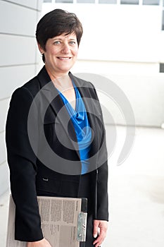 Portrait of a mature businesswoman