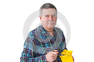 Portrait of Mature DIYer