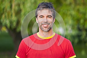 Portrait Of A Mature Man Smiling