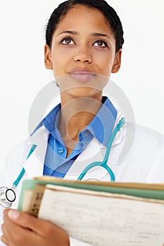 Portrait of medical professional