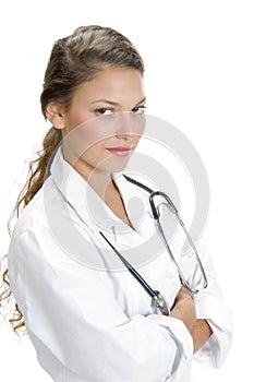 Portrait of medical professional with crossed arms