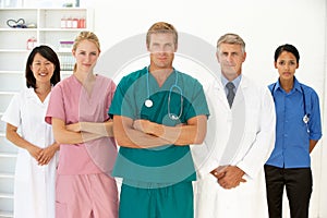 Portrait of medical professionals