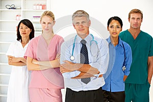 Portrait of medical professionals