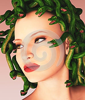 Portrait of  Medusa