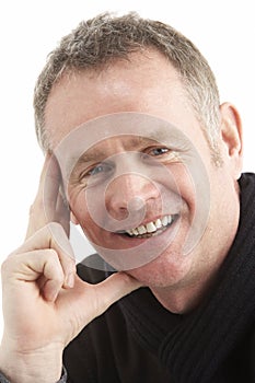 Portrait Of Middle Aged Man