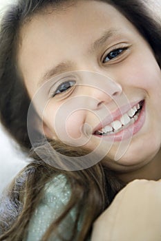 Portrait of a Middle Eastern girl