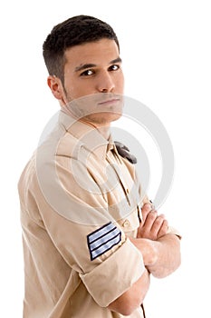 Portrét vojenský samec 