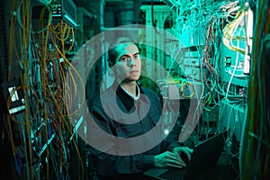 Portrait of Network Technician