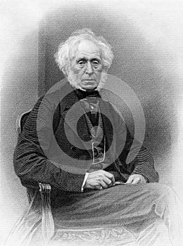 Portrait of a Nineteenth Century Scottish Scientist photo