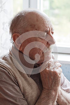 Portrait of an old man