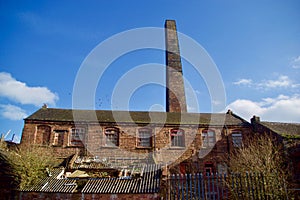 Portrait of the old pottery factory