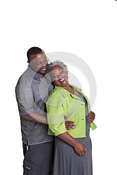 Portrait of an older couple