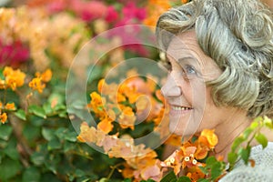 Portrait of an older woman