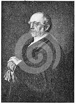 Portrait of Otto von Bismarck by painter Franz von Lenbach.