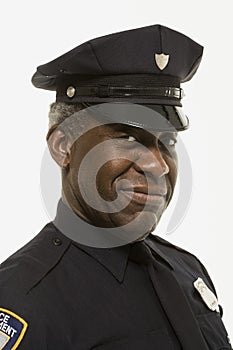 Portrait of a police officer