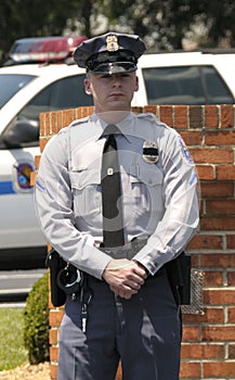 Portrait of a police officer in Landover ,Maryland