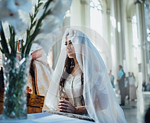 Portrait of the Praying bride