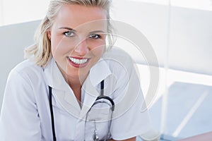 Portrait of a pretty nurse photo